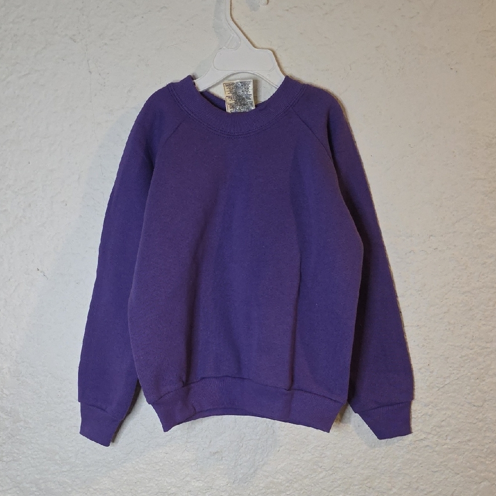 Fruit of the Loom Vibrant Purple Sweatshirt